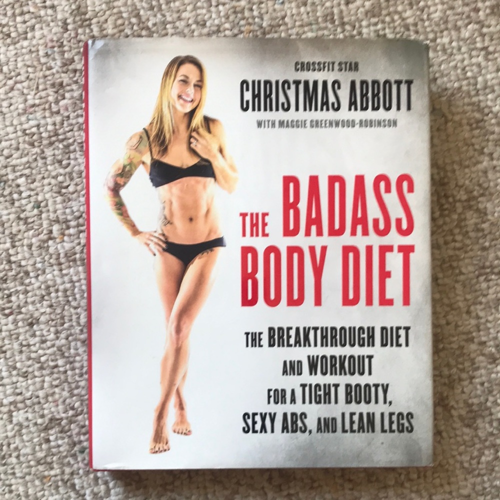 The Badass Body Diet - White & Black Cover